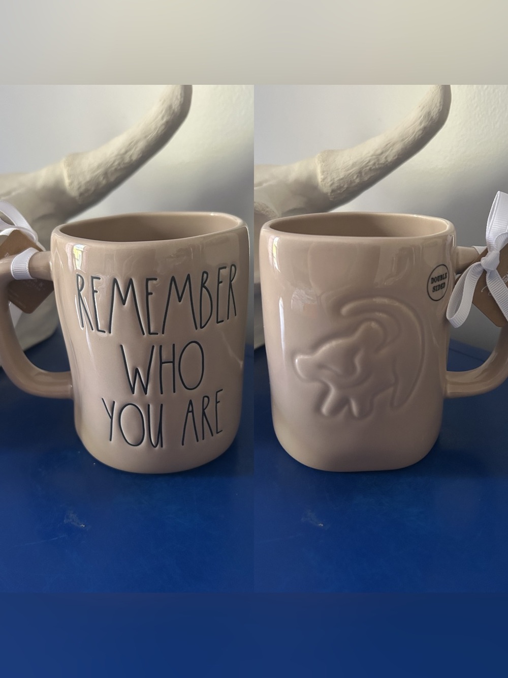 Rae Dunn Disney Lion King Simba Remember Who You Are Double Sided Mug